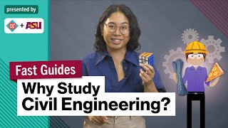 What is Civil Engineering  College Majors  College Degrees  Study Hall [upl. by Cran]