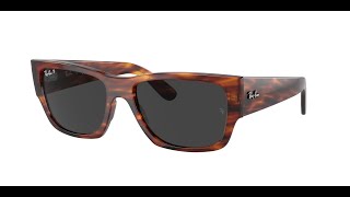 Unboxing Genuine Sunglasses Polarized Occhiali da sole 2024 Ray  Ban RB0947S Carlos 95448 [upl. by Otrebtuc]