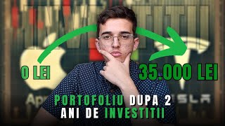 Portofoliu De Investitii Dupa 2 Ani De Zile Pe Bursa   💸 34800 RON [upl. by Le]