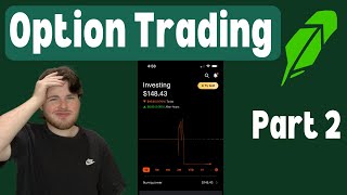 I Tried Trading Options Again on Robinhood Part 2 [upl. by Brackely]