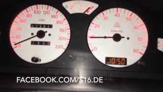 Peugeot 106 s16 Rotrex Acceleration 0200  2014 [upl. by Leipzig739]