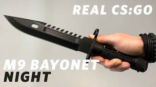 REAL CSGO KNIVES  M9 BAYONET  Night  KNIFY [upl. by Claudelle]