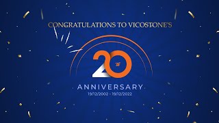 THE REMARKABLE TWODECADE JOURNEY OF VICOSTONE [upl. by Amato867]