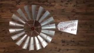 6 New Aermotor Windmill Ceiling Fan with Vane [upl. by Tezzil]