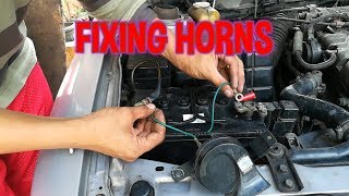 How to FIX Defective Horn  STEP by STEP DIAGNOSIS [upl. by Inahteb]