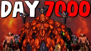 THIS DAY 7000 HORDE BROKE MY GAME  Darkness Falls MAX ZOMBIE INSANE NIGHTMARE HORDE [upl. by Sina365]