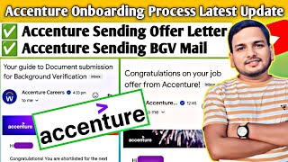 Accenture Offer Letter amp Bgv Mail Update  Onboarding amp Joining Update  Interview ResultsTask Mail [upl. by Neema538]