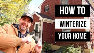 The RIGHT Way To Winterize Your Home when leaving for the Winter Season [upl. by Aimil]