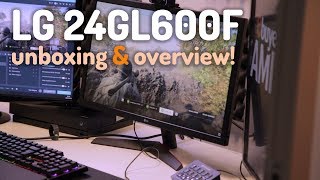 LG 24GL600F Overview  The ULTIMATE Budget 144hz Gaming Monitor For 2019 [upl. by Drofwarc832]