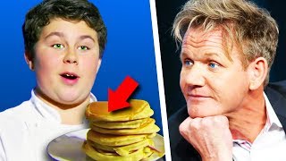 Top 10 Gordon Ramsay MasterChef Junior Moments Season 2 [upl. by Ahsemat]