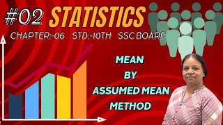 02 Ex 61 Mean By Assumed Mean Method Solved examples [upl. by Eahsel949]