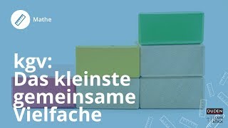 KgV berechnen Das kleinste gemeinsame Vielfache ermitteln leicht gemacht  Mathe [upl. by Esoj515]