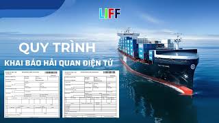 Quy trình khai báo hải quan điện tử hàng xuất khẩu  Lacco logistics khaihaiquan forwarder [upl. by Philender]