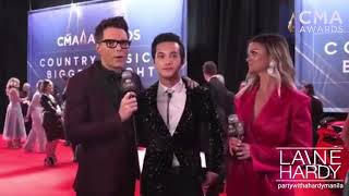 Laine Hardy  At The CMA’s [upl. by Alvar]