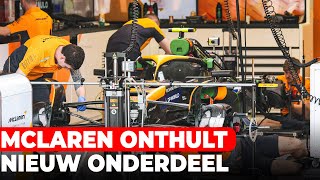 McLaren onthult nieuw onderdeel tijdens F1 Brazilië  GPFans News [upl. by Ahcarb]