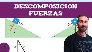 Dinámica 3 🏋🏻‍♂️ Descomposición de Fuerzas [upl. by Ainosal884]