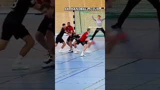 Best fainting shot in handball 💫🥅 bestofhandball handball trending sportsball [upl. by Derril]