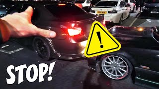 CRASHES Fails CloseCalls amp Police Moments at Car Shows 2023 [upl. by Haroppizt]