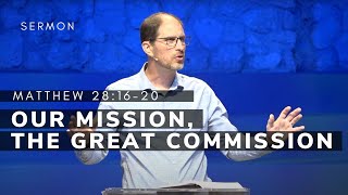 Our Mission The Great Commission  Matthew 2816–20  06302024  Pastor Jason Hill [upl. by Voss523]