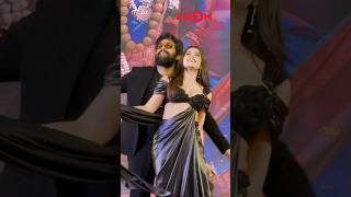 Allu ArjunRashmika Mandanna GROOVE to Angaaron at Pushpa 2 event😍 alluarjun rashmika [upl. by Dorehs]