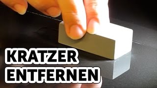 Kratzer entfernen vom Auto vom Autolack  Menzerna Solid Grit hilft dabei [upl. by Llieno]