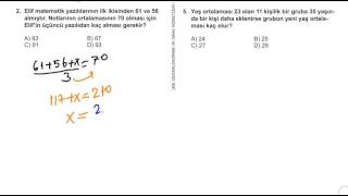 6SINIF MATEMATİK VERİ ANALİZİ MEB KAZANİM TESTİ 9 [upl. by Allebasi379]