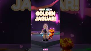 Let’s make a MEGA NEON GOLDEN JAGUAR in Adopt Me 🐆 adoptme adoptmeroblox adoptmepets roblox [upl. by Duncan518]