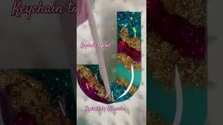 TOPCOAT OF KEYCHAIN diy resinartstudio resinart resincrafter uvresin uvresincraft artistart [upl. by Affrica]