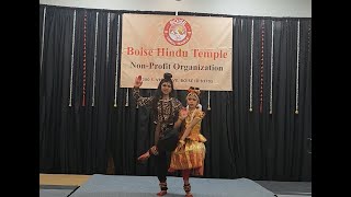 Chandrachooda  Anoop Sankar  Aashritha and Aaraadhya  Classical Dance  Kids Performance [upl. by Htaek205]