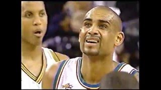 Grant Hill and Jerry Stackhouse  2000 NBA AllStar Game Highlights [upl. by Ingalls]