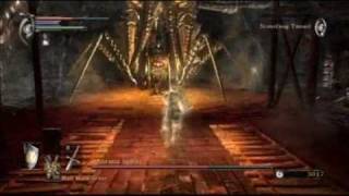 Demons Souls Walkthrough  Armoured Spider Boss Fight [upl. by Eislehc693]