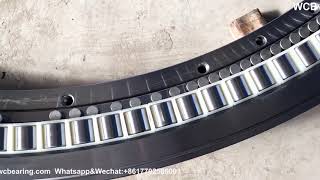 WCB Slewing bearing ring swing gear turntable production  assembly [upl. by Alwin]