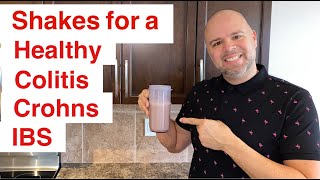 Smoothies and shakes for a healthy Colitis  Crohns and IBS diet [upl. by Phionna]