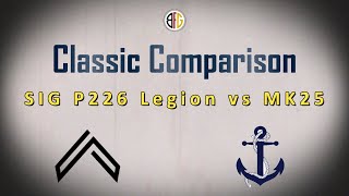 SIG P226 Legion vs MK25 [upl. by Annahsirhc185]