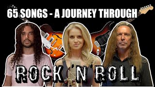 65 Songs  A Journey Through Rock N Roll  Ten Second Songs [upl. by Nathanson]