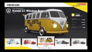 The Crew 2  Volkswagen Kombi 21 Window Bus Pro Settings [upl. by Gerge]