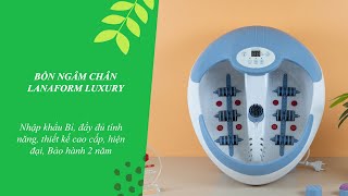 Bồn ngâm chân Lanaform Luxury LA110415 Nhập khẩu Bỉ [upl. by Bowrah]