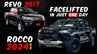 Revo 2017 Facelifted into Rocco GR 2024 in just one day autolevels [upl. by Ennaid]