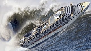 18 Crazy Videos Of Cruise Ships Caught In Massive Storms [upl. by Doug994]