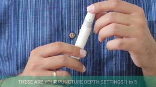 How to Obtain a Blood Sample using AccuChek Lancing Devices [upl. by Bethesde]