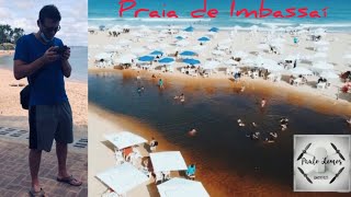 Drone na PRAIA de IMBASSAÍ  BA [upl. by Pollard848]