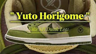 Yuto Horigome x Nike SB Dunk Low  Detailed look  Price [upl. by Arahsit]