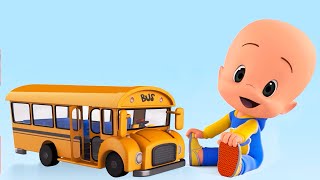 Las ruedas del autobús 🚌 y más canciones infantiles👨🏻‍🦲👧🏻 CLEO Y CUQUÍN 👨🏻‍🦲👧🏻  El Reino Infantil [upl. by Waylon]