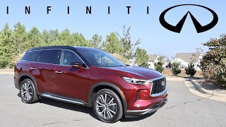 2024 Infiniti QX60 Autograph AWD POV Review  Best Affordable Luxury Family SUV [upl. by Abagail]