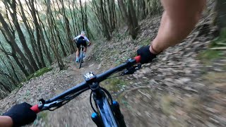 Jolanda Neff POV  Raw Tuscany Downhill Trail [upl. by Ettelra]