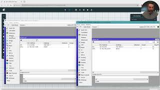 GNS3 MikroTik RouterOS Routing statico e dinamico con OSPF [upl. by Assirac]