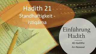 24 Einführung 40 Hadithe Nawawi Hadith 21 Korrektheit [upl. by Hendrickson]