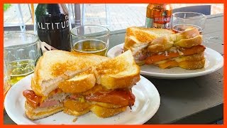 The Knackwurst Double Grilled Cheese Recipe  Cook amp Review Ep 13 [upl. by Pascoe]