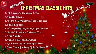 The Ultimate Christmas Classic Hits Playlist 2024 🎄 Top Christmas Songs of All Times 🎄 [upl. by Ihculo]