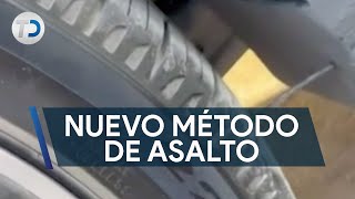 Nuevo método de asalto en centros comerciales [upl. by Nivalc]